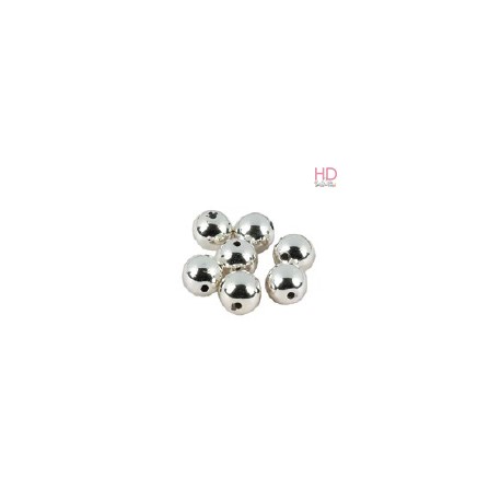 Perle rivestite 3 mm color Argento x 375 pz