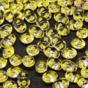 PERLINE SUPERDUO 2,5X5 MM CRYSTAL YELLOW LINED -10gr