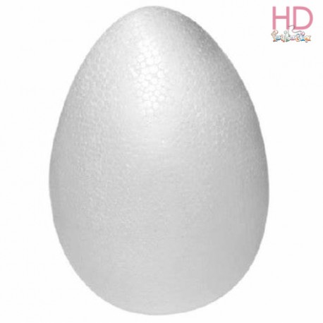 Uovo di polistirolo 8 cm 1 pezzo         